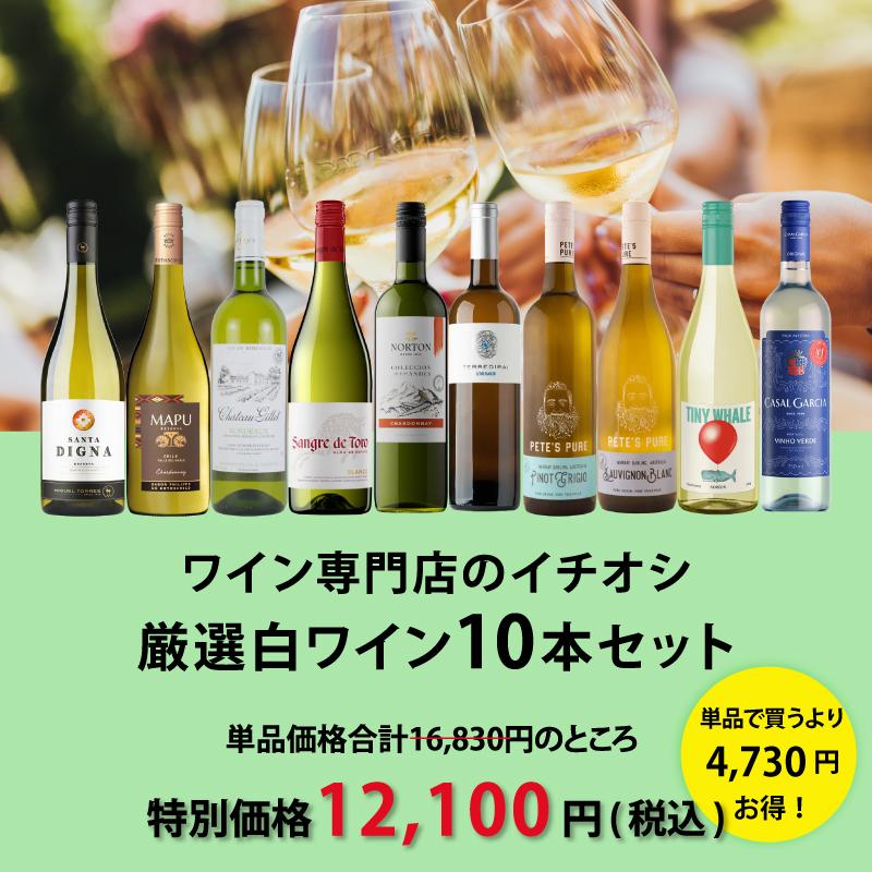 ワイン ワインセット エノテカ 厳選白ワイン10本セット PB7-1 [750ml x