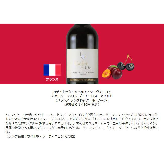 ワイン ワインセット エノテカ 超売れ筋赤ワイン5本セット RC4-1 [750ml x 5] 送料無料 (890410RC17C4）｜enoteca-online｜07