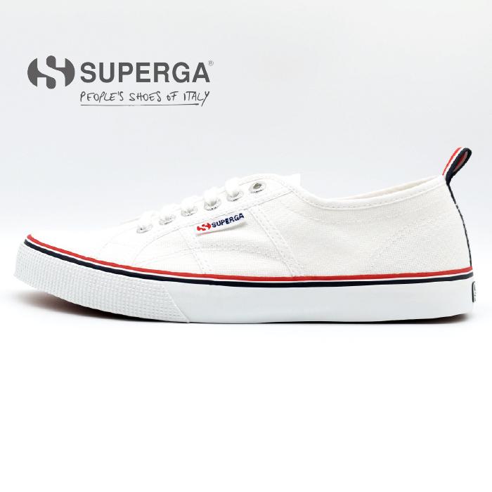 Superga スニーカー 2396 Cotu S00ejh0 White Blue Red スペルガ キャンバスシューズ トリコロールカラー 白 メンズ レディース Enots Revir Company Yahoo 店 通販 Yahoo ショッピング