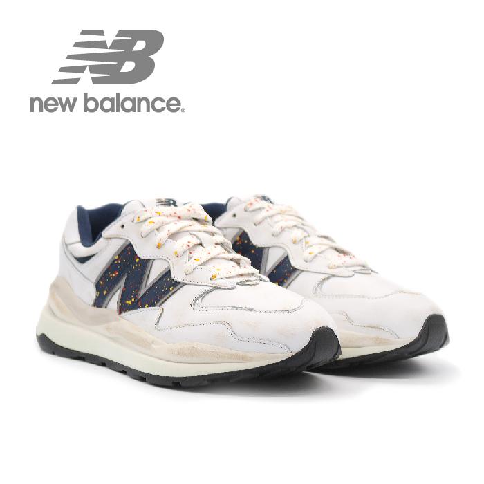 New Balance M5740ESC ホワイト ネイビー 白 White New Balance M5740ESC WHITE/NAVY（ニューバランス M5740ESC
