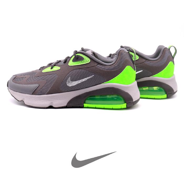 NIKE スニーカー AIR MAX 200 WTR BV5485-002 GRY/MTLC SLVR-GNSMK-ELCT / ナイキ エアマックス２００ グレー グリーン メンズ 送料無料｜enots-revir｜09