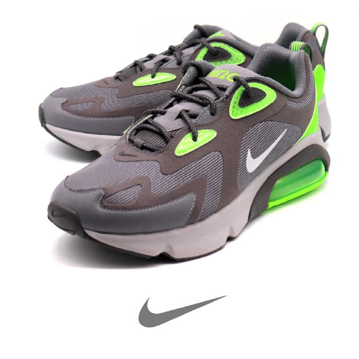 NIKE スニーカー AIR MAX 200 WTR BV5485-002 GRY/MTLC SLVR-GNSMK-ELCT / ナイキ エアマックス２００ グレー グリーン メンズ 送料無料｜enots-revir｜10