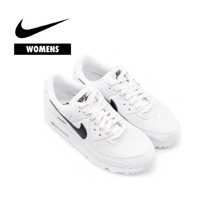 【美品】Nike Air Max 90 ホワイト/ブラック スニーカー NIKE ナイキ スニーカー エアマックス 90 レディース ホワイト