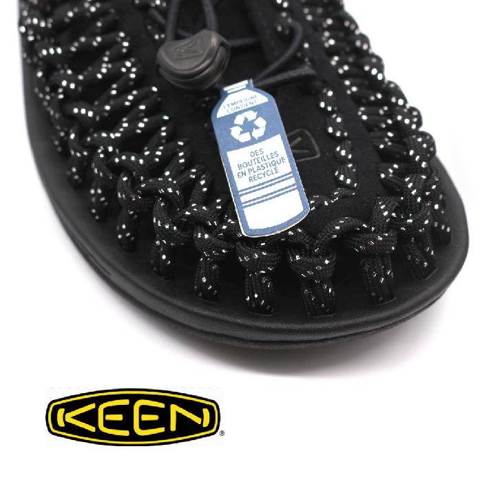 KEEN（キーン） KEEN UNEEK W 1026342 BLACK/SILVER ユニーク ブラック