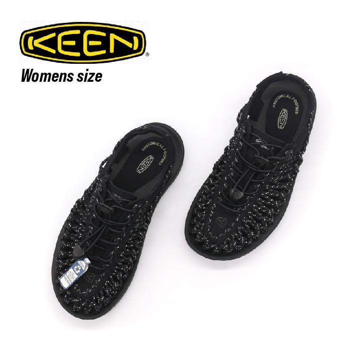 KEEN（キーン） KEEN UNEEK W 1026342 BLACK/SILVER ユニーク ブラック