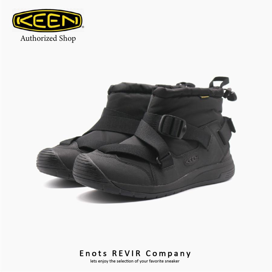 KEEN（キーン） メンズ ブーツ HOODZERRA WP フードゼラ ウォータープルーフ 1025476 BLACK/BLACK ブラック ...