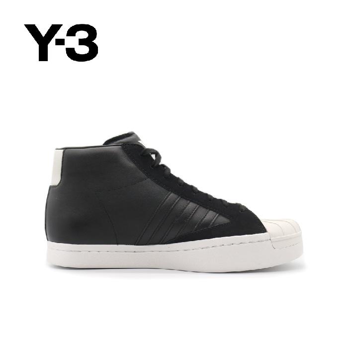 Y-3 ワイスリー スニーカー YOHJI PRO ブラック ホワイト メンズ