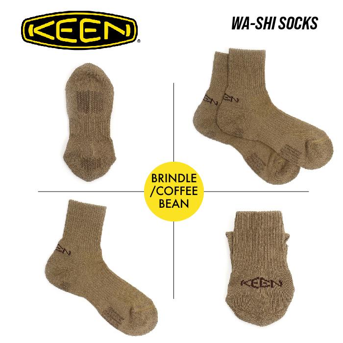 KEEN キーン ワシ ソックス クウォーター WA-SHI SOCKS QUARTER