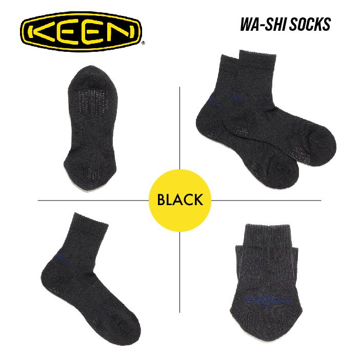 KEEN キーン ワシ ソックス クウォーター WA-SHI SOCKS QUARTER