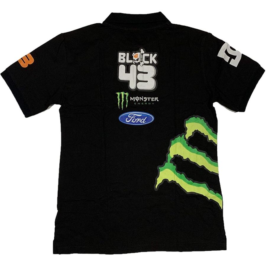 DC SHOE モンスターエナジー Ken Block 半袖ポロシャツ M DC SHOES（ディーシーシューズ） [並行輸入品] MONSTER ENERGY
