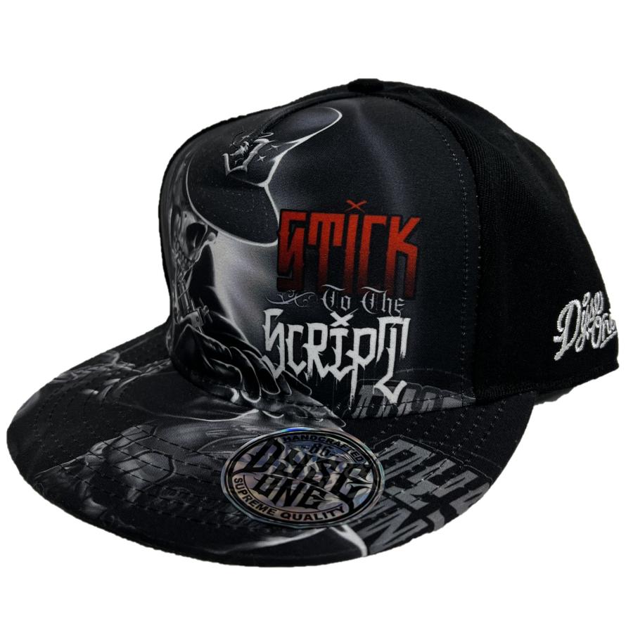 DYSE ONE ダイスワン SCRIPT TAT フロントデザイン スナップバック