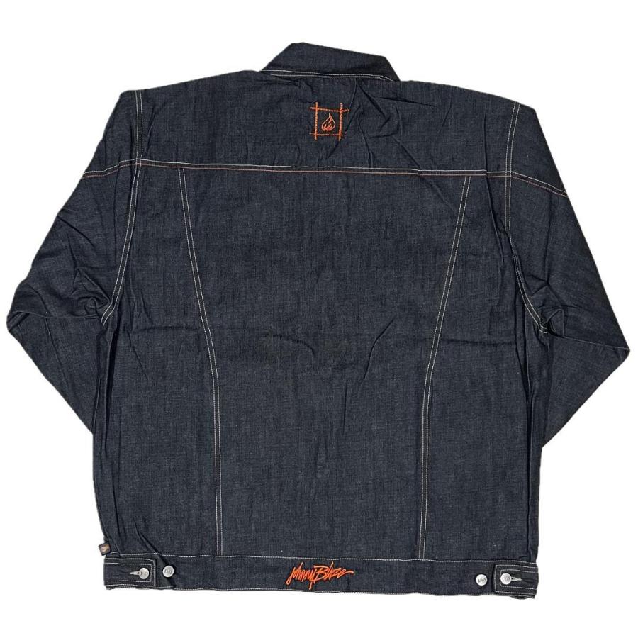 Johnny blaze デニムセットアップ　リバーシブル JOHNNY BLAZE ジョニーブレイズ リバーシブル デニムジャケット