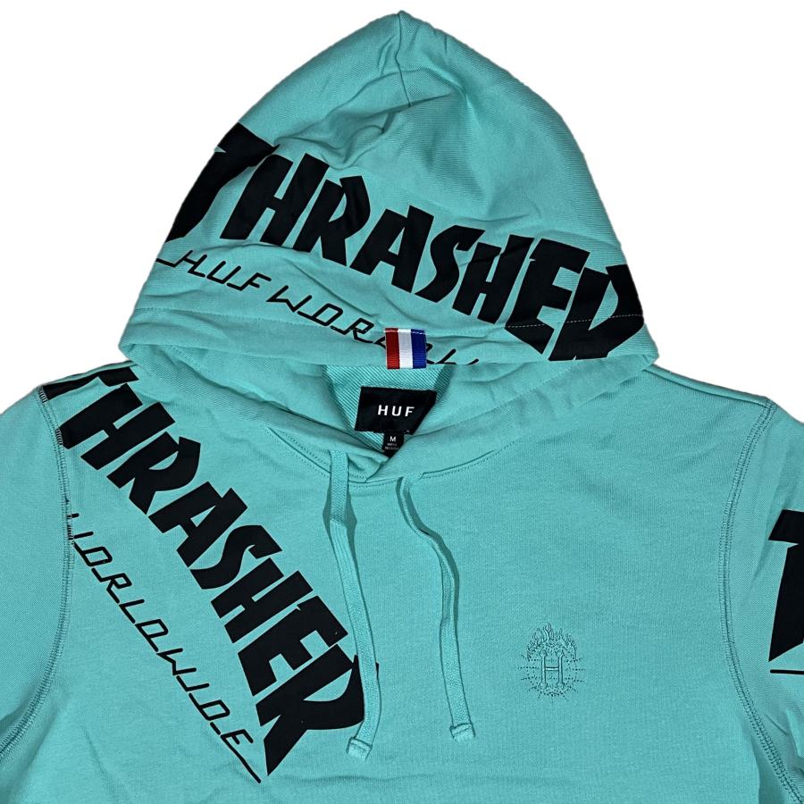 HUF（ハフ） [並行輸入品] HUF THRASHER TDS ALLOVER HOOD 