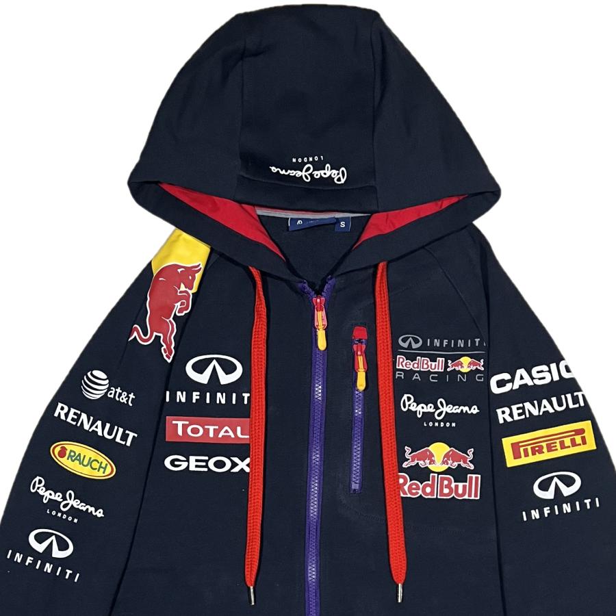 Pepe Jeans RACINGパーカー ペペジーンズ パーカー ぺぺ×レッドブル ルーズフィット フーディ