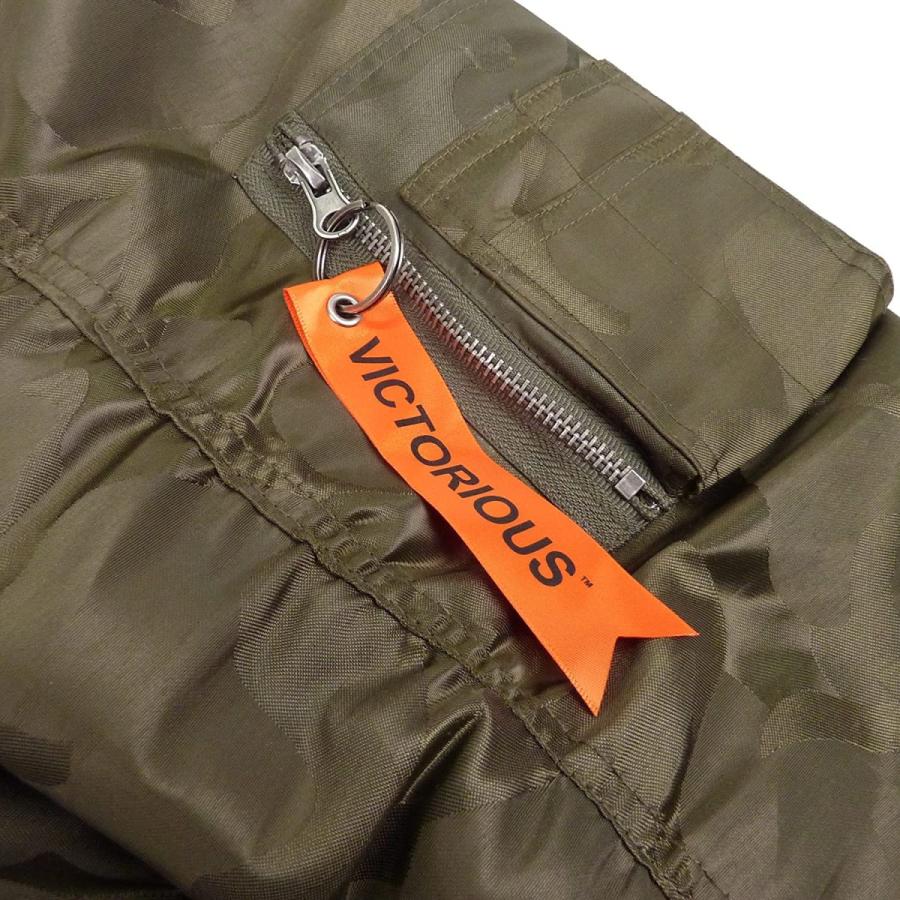 並行輸入品] Victorious ビクトリアス カモフラ MA-1 フライト