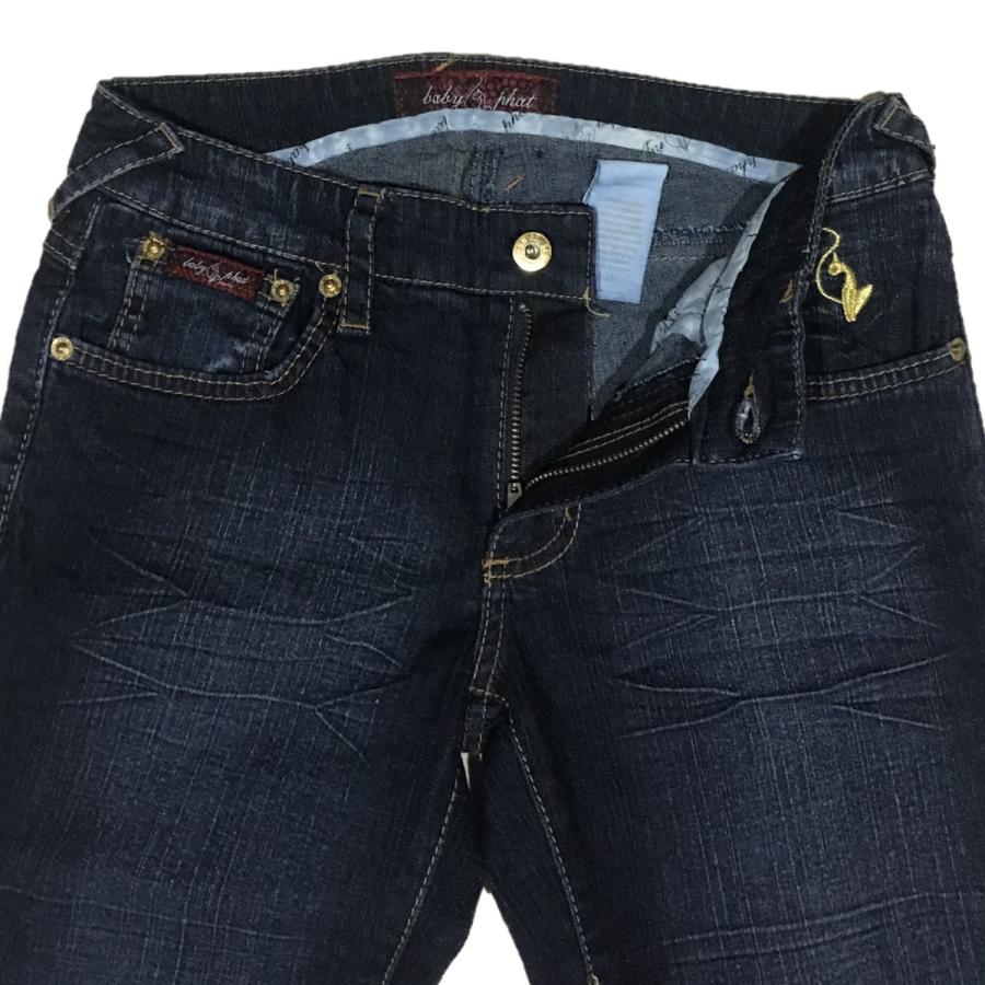 並行輸入品] Baby Phat ベイビーファット キャットロゴ バックポケット