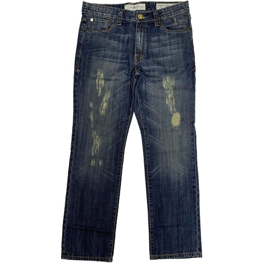 [並行輸入品] Five Four ファイブフォー バックポケット刺繍 ワンウォッシュ デザイン デニムパンツ