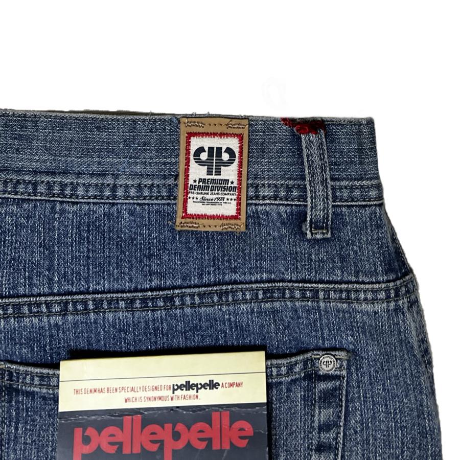 [並行輸入品] PellePelle ペレペレ Baggy ブランドロゴデザイン バギー デニムパンツ｜enoughfashions｜07