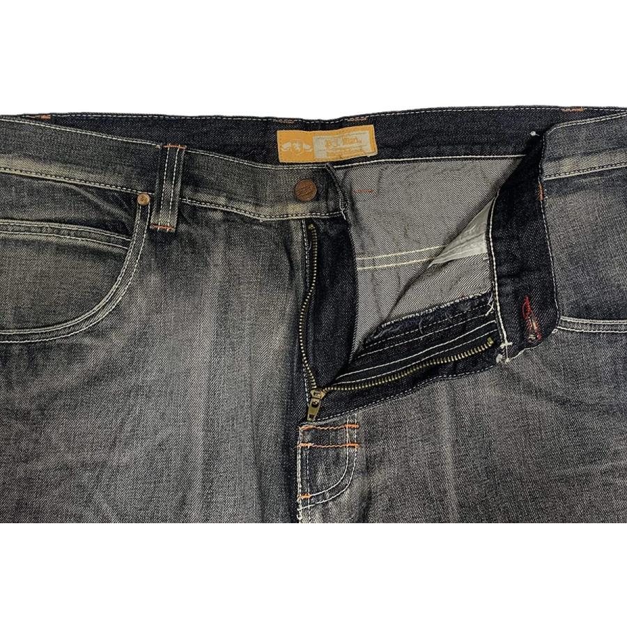 PJ mark ピージェイマーク デニム HIPHOP メンズ 38x32 黒 並行輸入品] PJ MARK ピージェイマーク ウォッシュタイプ デニム