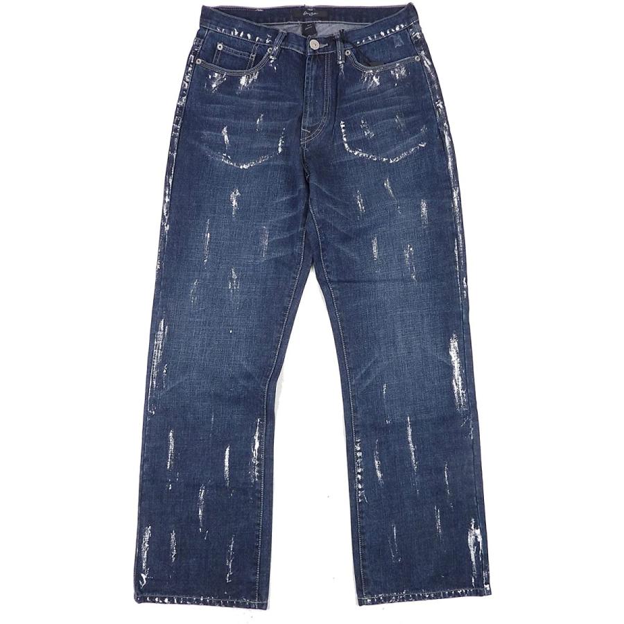 [並行輸入品] SEAN JOHN ショーンジョン スプレーペイント バギー タイプ デニムパンツ (インディゴ)  :enough-jeans-seanjohn-0005:EnoughFashions - 通販 - Yahoo!ショッピング