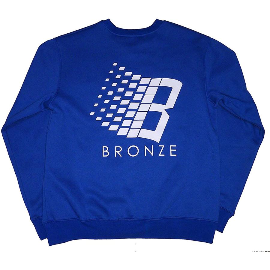並行輸入品] BRONZE 56k ブロンズ スウェットトレーナー (ブルー 