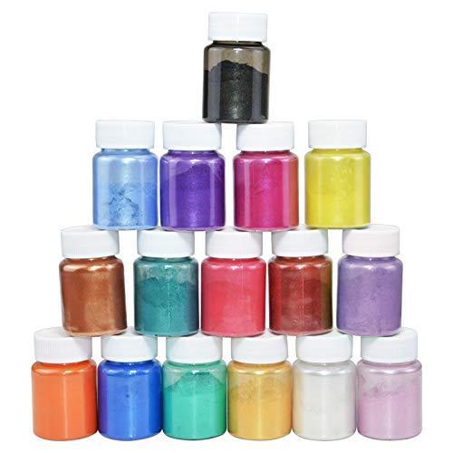 宅配 Youtook食用グリッター16シェーカー 256gセット 石鹸用食用グリッター ケーキデコレーション チョコレートデコレーショングリッター バスボム Materialworldblog Com