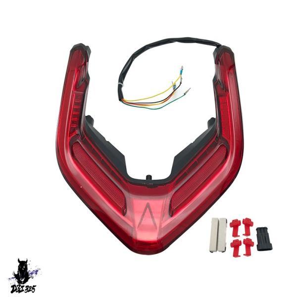 互換品  Ducati パニガーレ V2 V4 V4S V4R 2018-2023 2022 2021 2020 2019 LED一体型ウインカーテールライトテールブレーキウィンカーライト._5