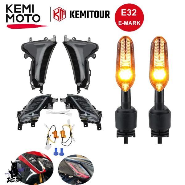互換品 LEDフラッシャーライト フロントリアブレーキライト 防水 Tmax 530 T-MAX 530 2017 2018 2019 dx._1