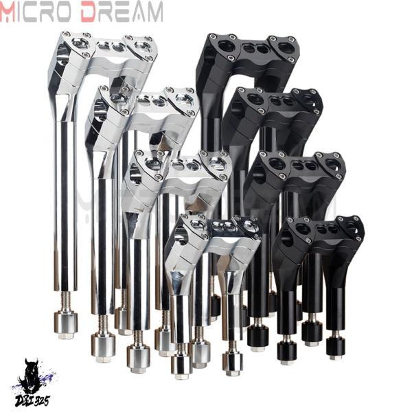 【互換品】 バイク 汎用 カラープルバックハンドルバー 1インチ 25mm ハーレー ホンダ ヤマハ スズキ カワサキ BMW マウント_1