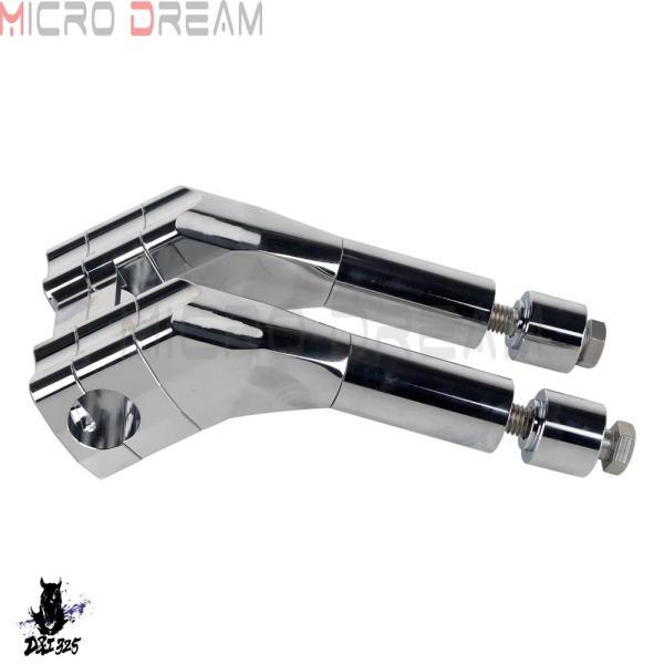 【互換品】 バイク 汎用 カラープルバックハンドルバー 1インチ 25mm ハーレー ホンダ ヤマハ スズキ カワサキ BMW マウント_5