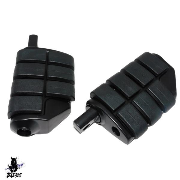 互換品 バイク ロードバーペグ ショートフットピークランプ エンジンガードマウント ハーレースポーツスター ツーリング デナギ 32mm 1-1/4インチ.