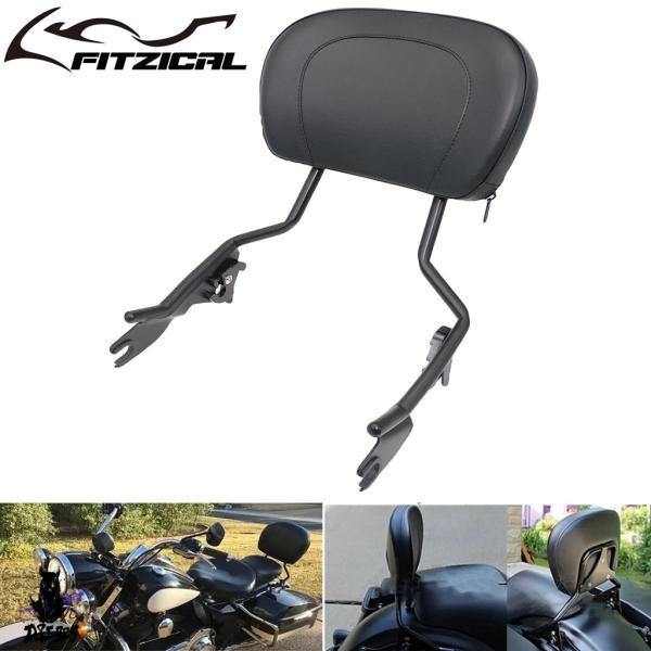 互換品 バイク助手席バックレストシーシーバーハーレーツーリングストリートグライドロードキングクラシック FLHRC エレクトラグライド 2009-23._1