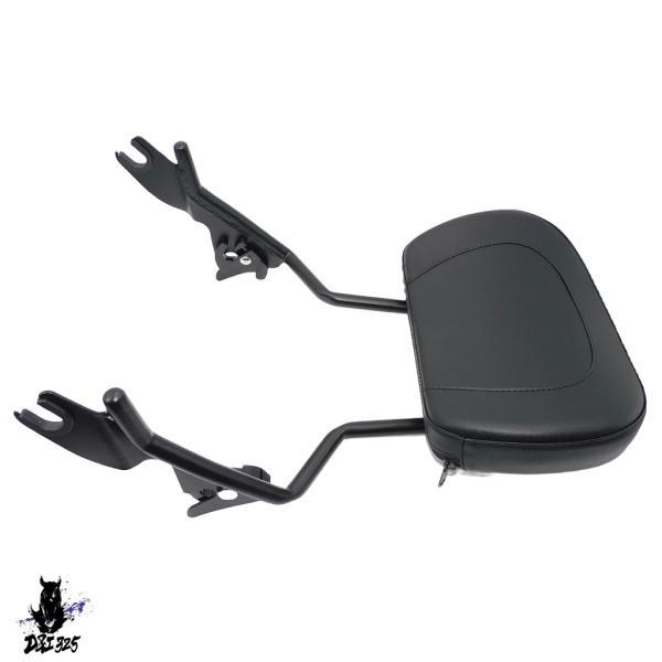 互換品 バイク助手席バックレストシーシーバーハーレーツーリングストリートグライドロードキングクラシック FLHRC エレクトラグライド 2009-23._5