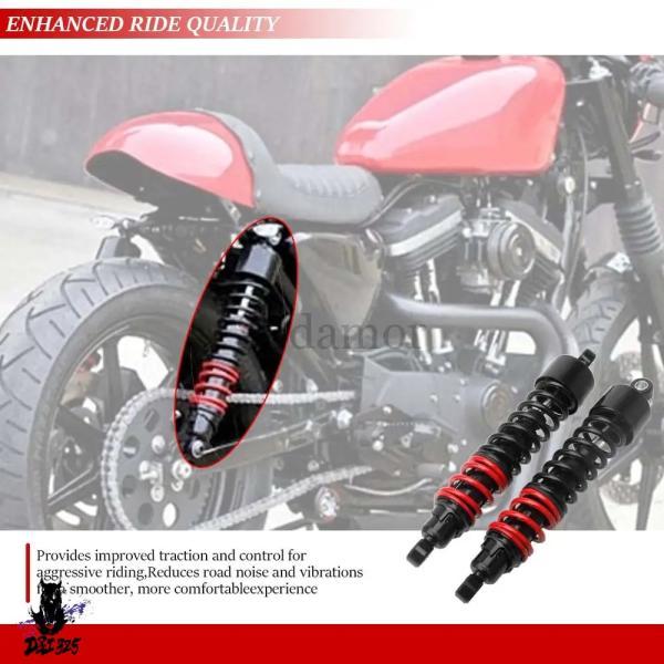 互換品  2x 15インチ /380mm リアエアショックアブソーバー ショックダンパー ハーレーダビッドソン スポーツスター XLH883 XLH1200 1986-2003 XLH1100 19._4