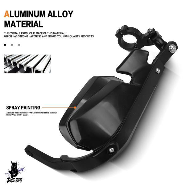 互換品 ホンダ トランザルプ XL 750 XL750 2023-2025 アルミ製ハンドルバーハンドガード 高調整可能 ハンドガードシールド レバーガード_1