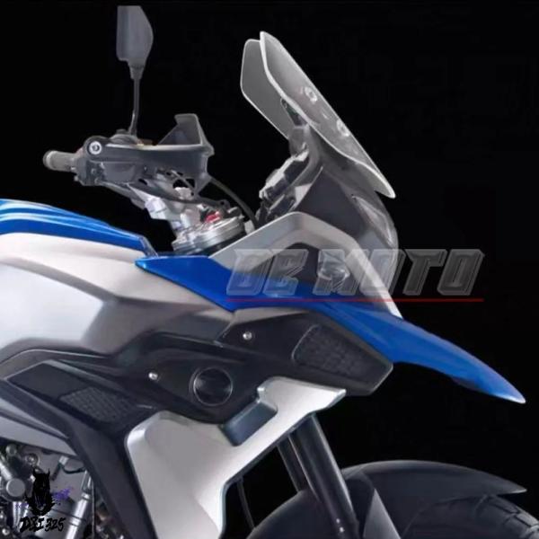 互換品  Colove KY 500X バイククチバシノーズコーンエクステンションフロントフェンダーフェアリングウィングレットフィット Colove KY500X._2