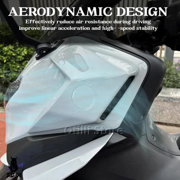 互換品 バイクアクセサリーサイドフレームデフレクターエアインテークカバーパネルヤマハ T-MAX 560 T-AMX560 TMAX 560 TMAX560 2025 適合._1
