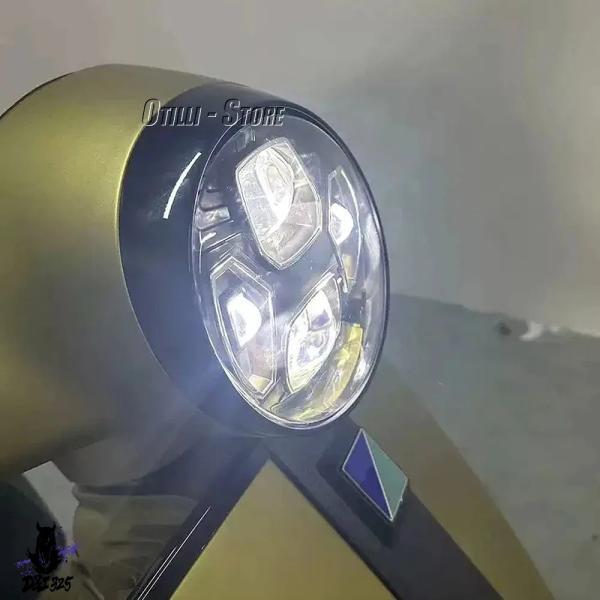 互換品 バイクアクセサリーフロント LED ヘッドライトヘッドランプヘッドライトフェアリングベスパ GTS 300 GTS300 gts300 Gts300._3