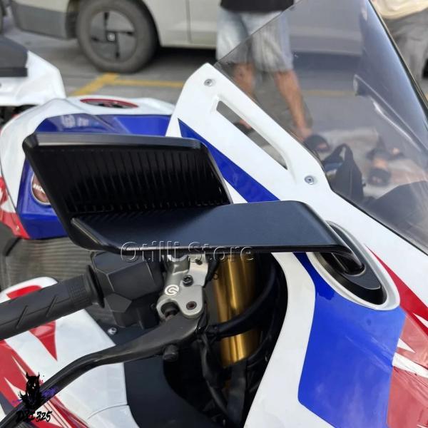 互換品  CBR1000RR 2025 バイクミラーカスタム風防調整可能回転式リアビューミラー ホンダ CBR1000RR-R CBR1000 RR RR-R._5