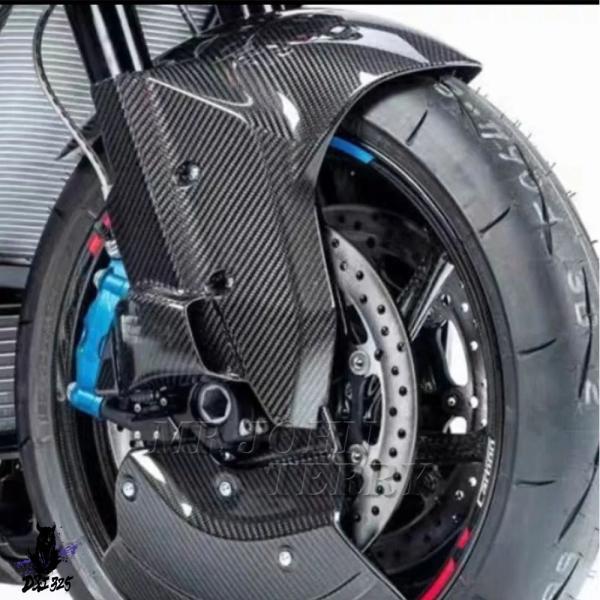互換品 100% カーボンフロントフェンダーフェアリング BMW M1000RR M1000R S1000RR S1000R バイクパーツホイールハガーマッドガード.