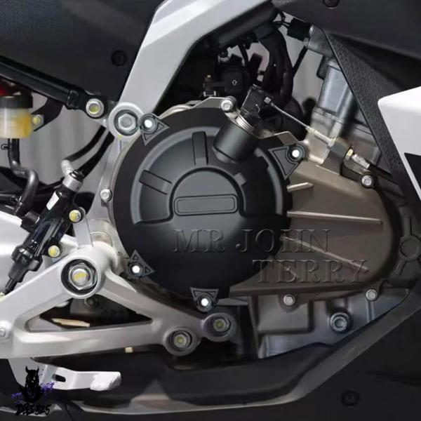 互換品 エンジン保護カバーガードプロテクター落下保護カバーアプリリア RS457 RS 457 2024-2026 バイク.