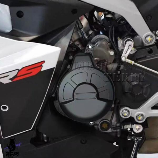 互換品 エンジン保護カバーガードプロテクター落下保護カバーアプリリア RS457 RS 457 2024-2026 バイク.