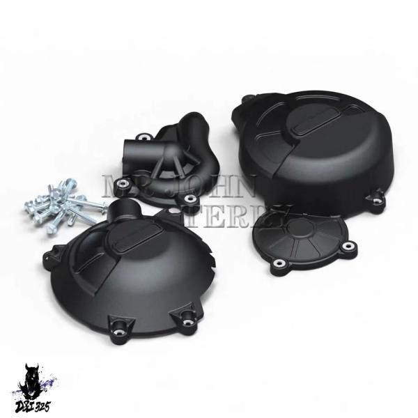 互換品 エンジン保護カバーガードプロテクター落下保護カバーアプリリア RS457 RS 457 2024-2026 バイク.