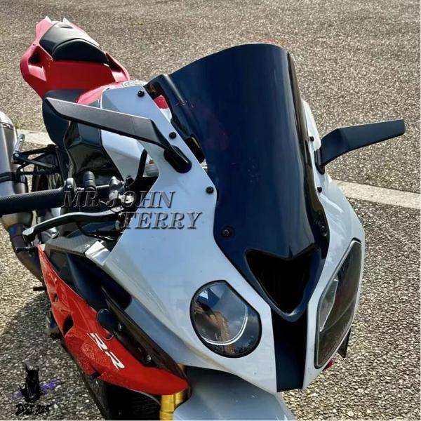 互換品 BMW S1000RR 2009-2025 M1000RR 2021-2025 アクセサリー ステルスミラー 調整可能ウィングレット S1000 RR パーツ._5