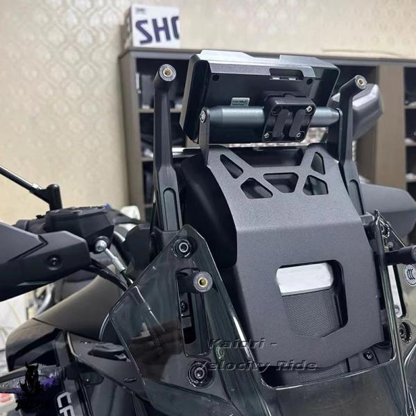 互換品 バイクアクセサリースタンドホルダー電話携帯電話 GPS ナビゲーションプレートブラケット 800MT 800mt 800 MT 2023._5