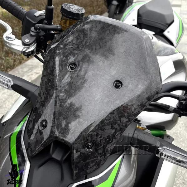 互換品 バイクアクセサリーパターン風防 ウインディアンスクリーンスクリーン風ガードカワサキ Z900 Z 900 SE Z900SE 2025 2026.