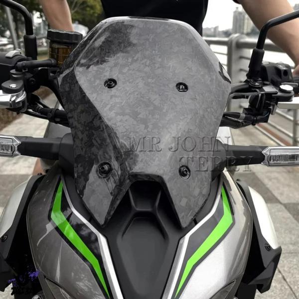 互換品 バイクアクセサリーパターン風防 ウインディアンスクリーンスクリーン風ガードカワサキ Z900 Z 900 SE Z900SE 2025 2026.