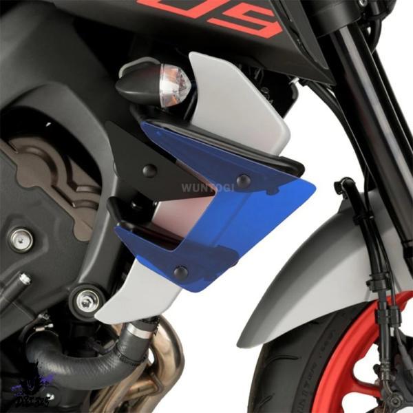 互換品 バイク リアダウンフォーススポイラー ヤマハ ウィングデフレクター XM09 mt09 2017-2020.