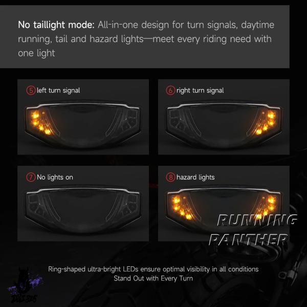 互換品 バイクリアテールライトスクランブラー 400 スクランブラー 800 スクランブラー 1100._2