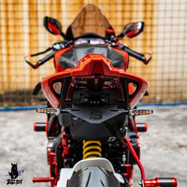 互換品 モトクロスリアハンプ - ABS QJmoto QJ SRK 800 800RS/RR SRK 600RS ダートバイクレーシングアクセサリー.